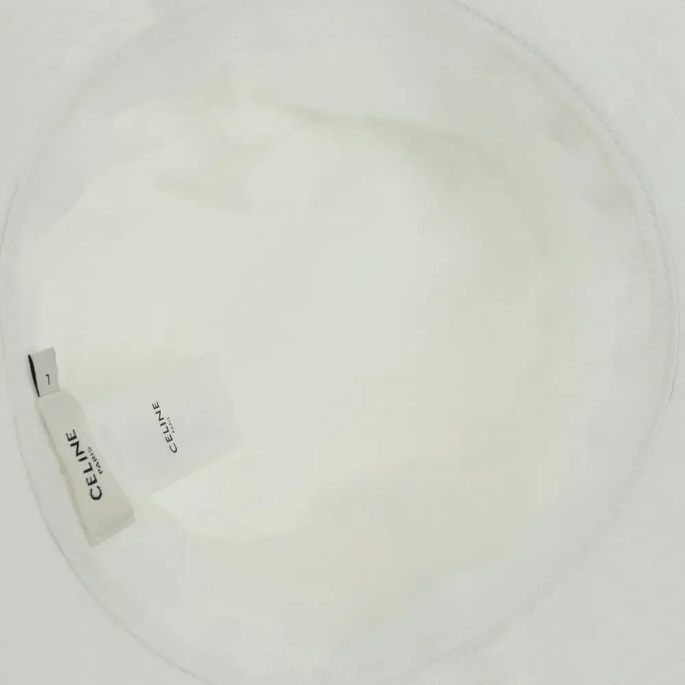 Celine Cotton L White Hat